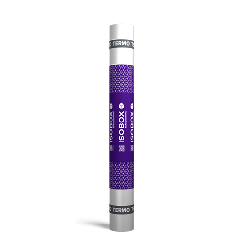 Пароизоляционная отражающая пленка Isobox ТЕРМО (1,6 х 43,75 м), 70 м2, ТехноНиколь